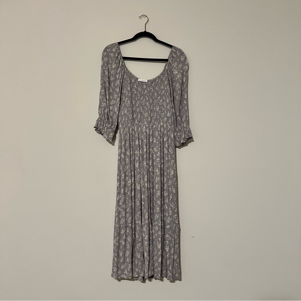 Neuflora • Everett Dress in Pearl Grey